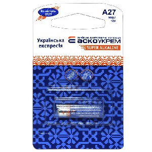Батарейка A27.MN27.BP1 (blister 1)